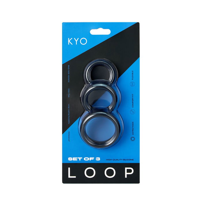 KYO Loop - Set of 3 Cock Rings main product photo