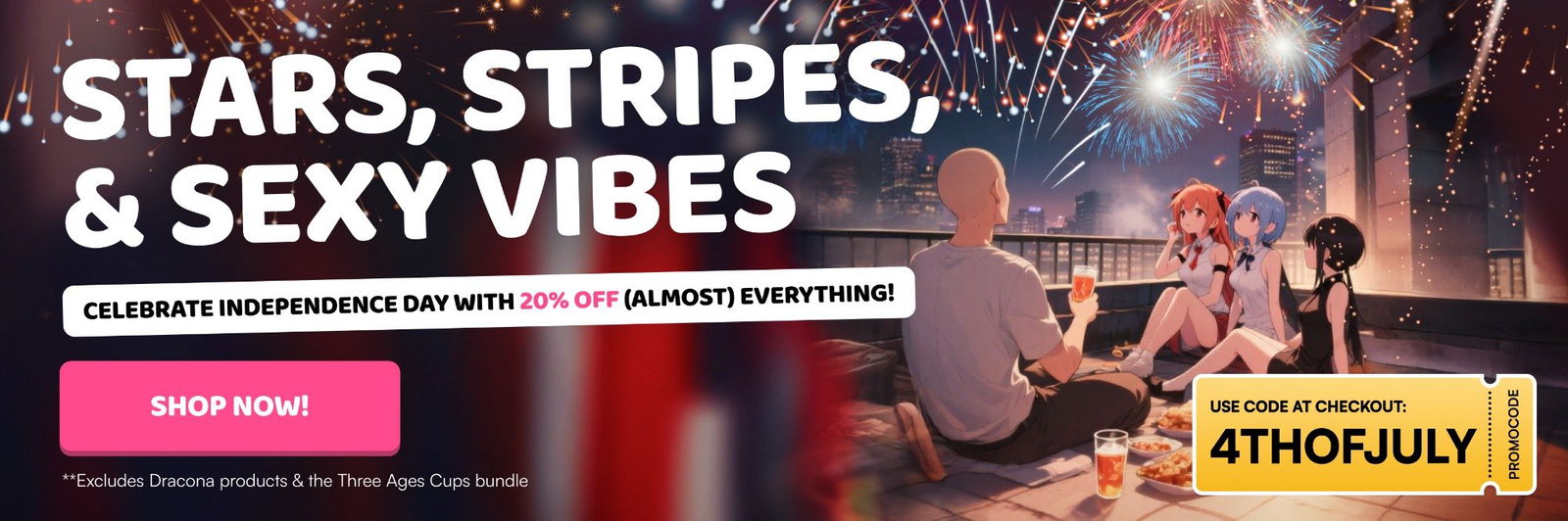 Stars, Stripes, and Sexy Vibes Promo