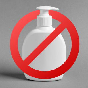 Avoid harsh chemicals